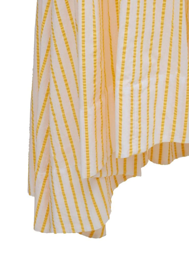 商品Rosie Assoulin|Ulle Cotton Poplin Striped Midi Skirt,价格¥1656,第4张图片详细描述