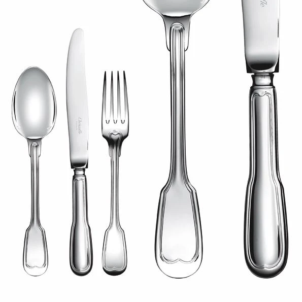 商品Christofle|Sterling Silver Chinon Serving Spoon 1419-006,价格¥6759,第1张图片