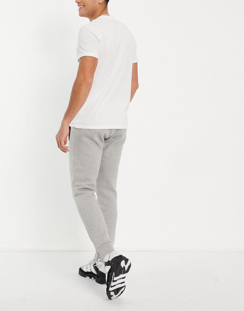 商品Adidas|adidas Originals Trefoil Essentials Tall logo joggers in grey,价格¥378,第4张图片详细描述