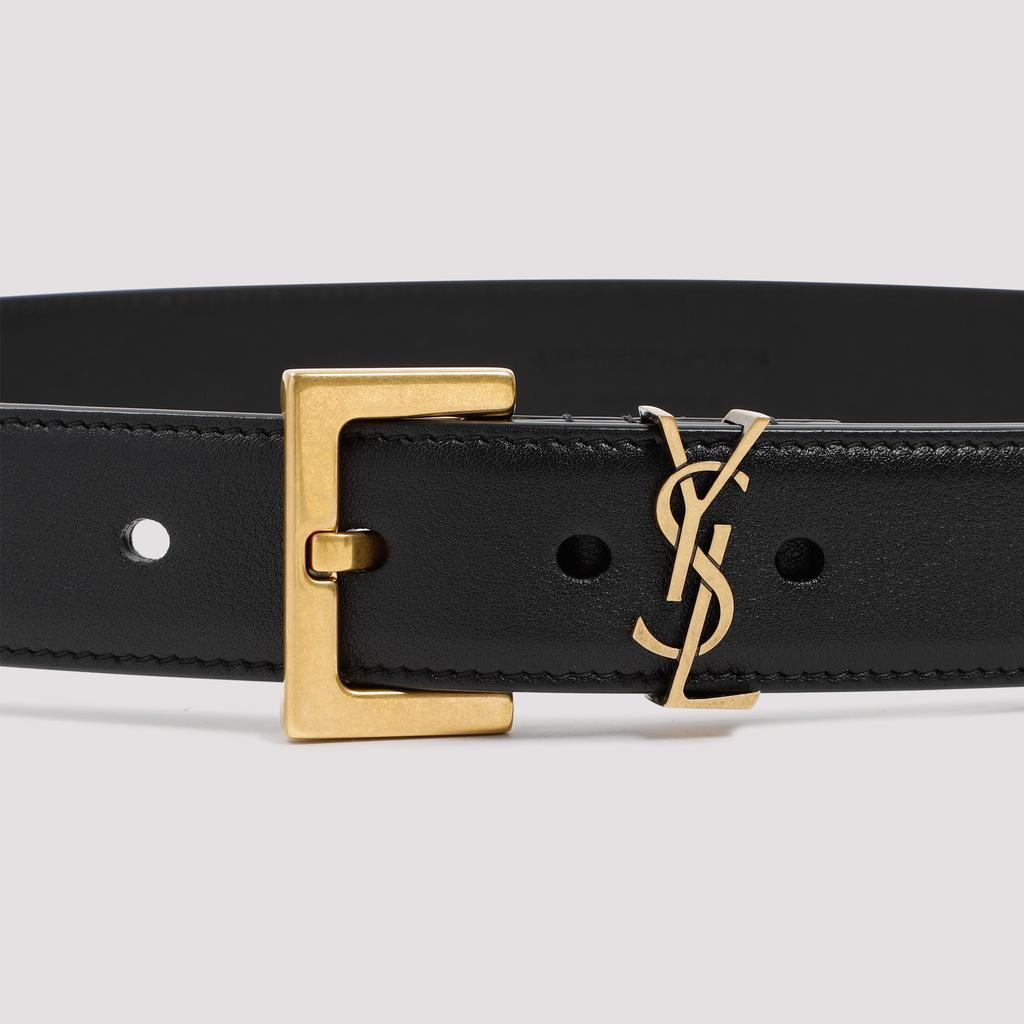 商品Yves Saint Laurent|SAINT LAURENT  LEATHER BELT,价格¥2839,第4张图片详细描述