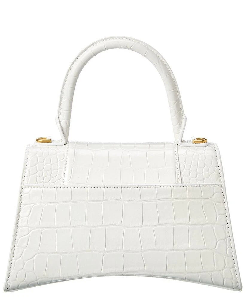 商品Balenciaga|Balenciaga Hourglass Small Croc-Embossed Leather Top Handle Shoulder Bag,价格¥20565,第2张图片详细描述