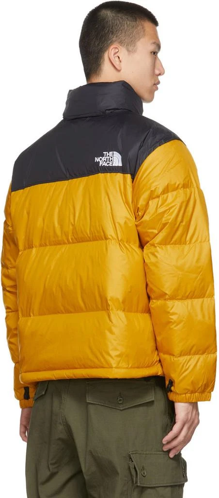 The North Face Yellow & Black Down 1996 Retro Nuptse Puffer Jacket 3