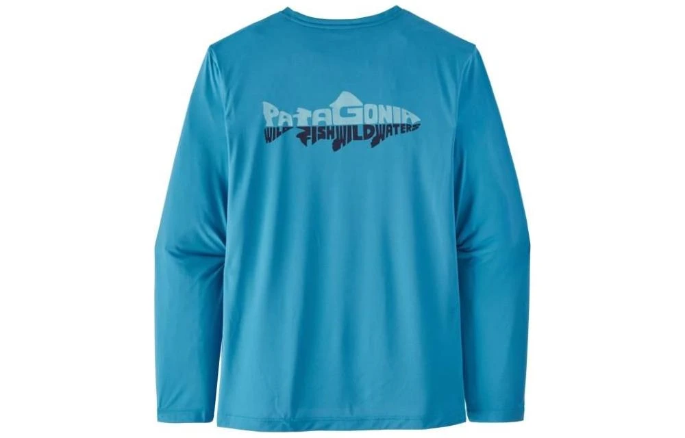 商品[国内直发] Patagonia|patagonia巴塔哥尼亚 防晒飞钓C1速干印花圆领长袖T恤 男款,价格¥866,第9张图片详细描述