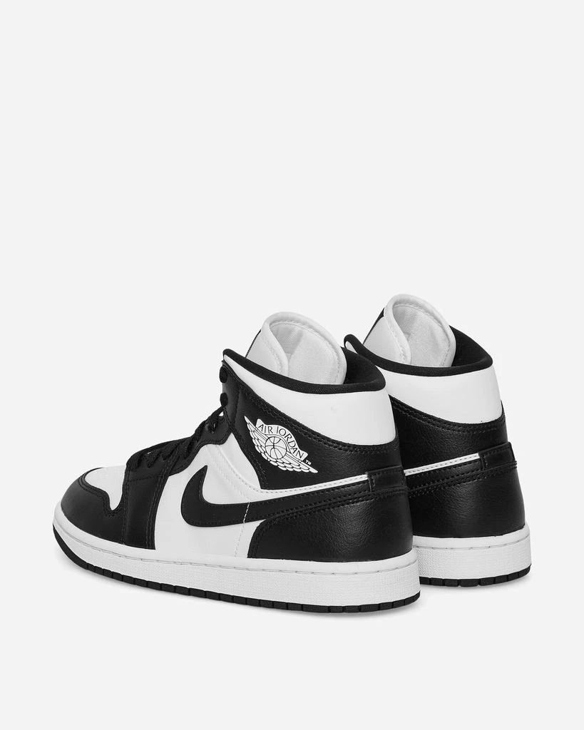 商品Jordan|WMNS Air Jordan 1 Mid Sneakers White / Black,价格¥1031,第5张图片详细描述