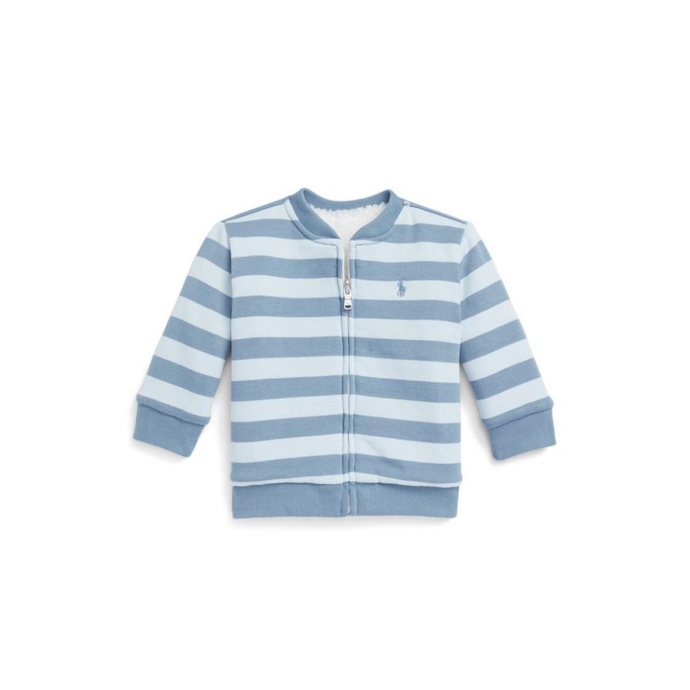 Baby Boys Reversible Teddy Fleece Jacket商品第3张图片规格展示