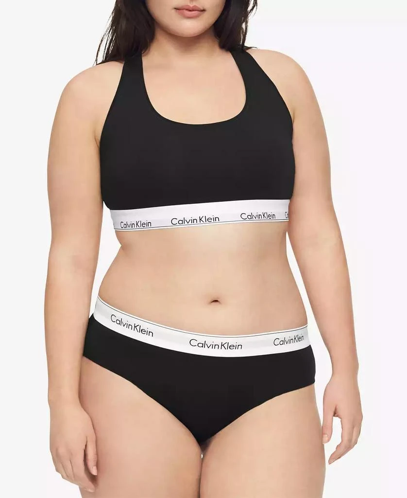 商品Calvin Klein|Plus Size Modern Cotton Logo Hipster Underwear QF5118,价格¥185,第3张图片详细描述