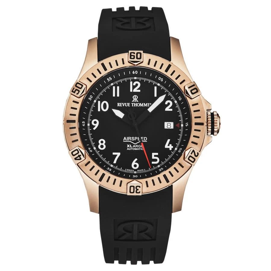 商品Revue Thommen|Revue Thommen Air speed Automatic Black Dial Mens Watch 16070.4767,价格¥5354,第1张图片