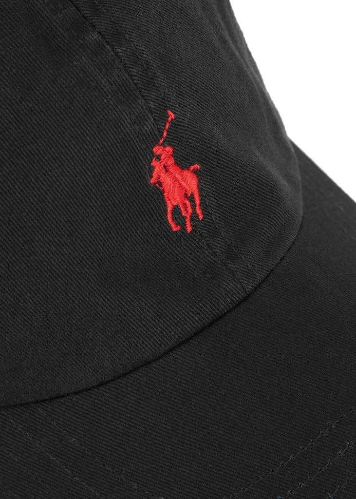 商品Ralph Lauren|Black embroidered twill cap,价格¥563,第3张图片详细描述