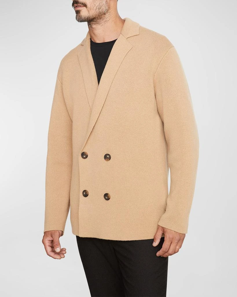 商品Vince|Men's Double-Breasted Wool Blazer,价格¥2718,第3张图片详细描述
