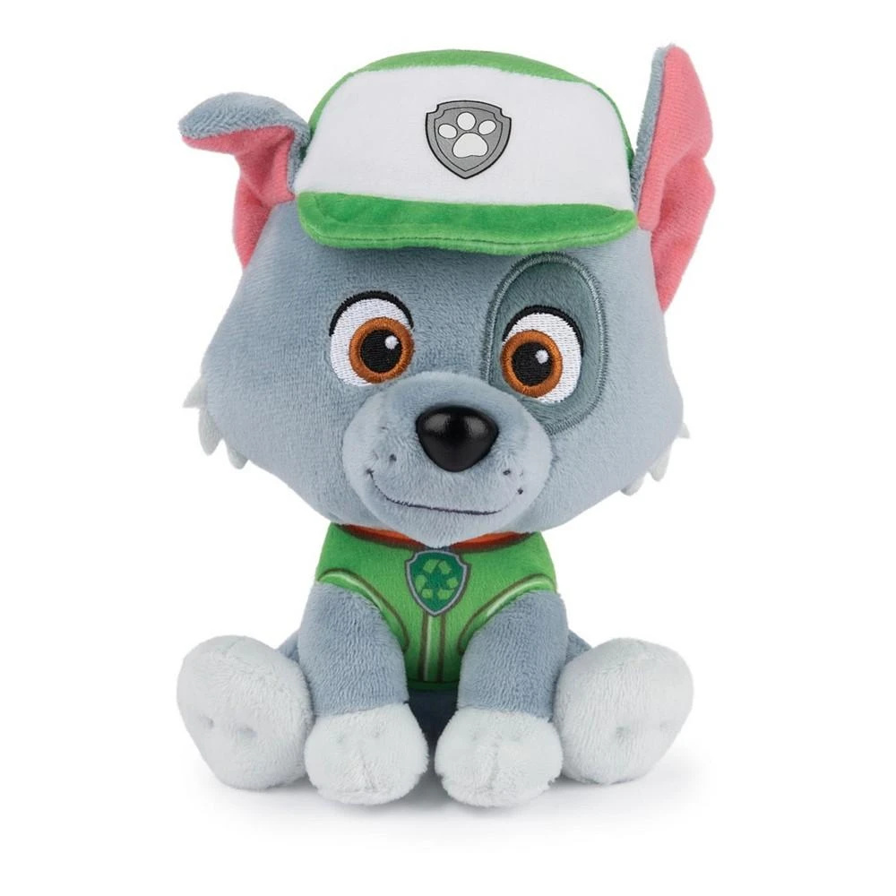 商品Paw Patrol|Rocky in Signature Recycling Uniform Plush Toy, Stuffed Animal, 6",价格¥67,第1张图片