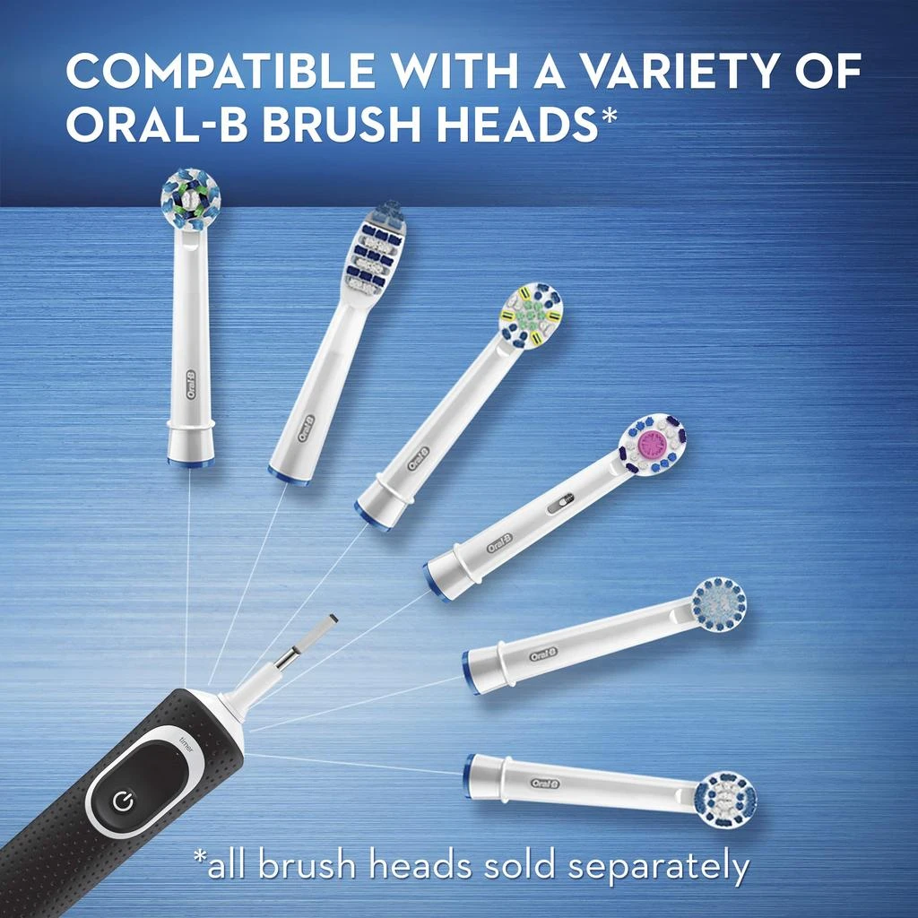 Oral-B Vitality FlossAction Electric Toothbrush with Replacement Brush Head, Black 商品