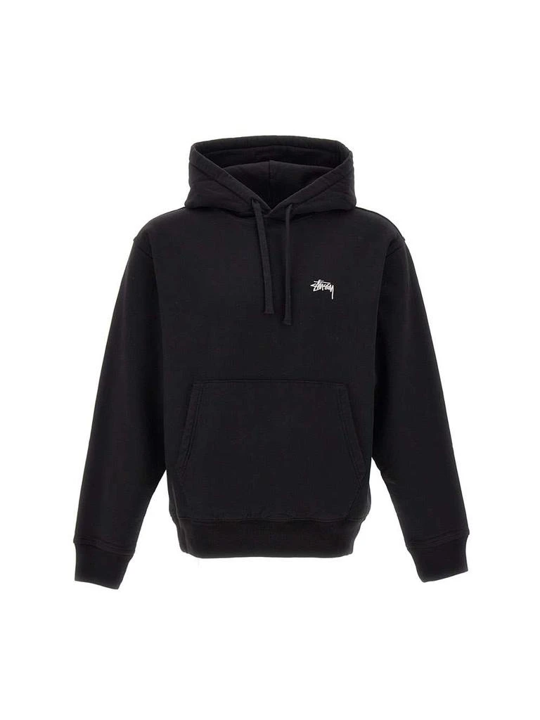 商品STUSSY|Stussy Cotton Sweatshirt stock Logo Hood,价格¥1078,第4张图片详细描述