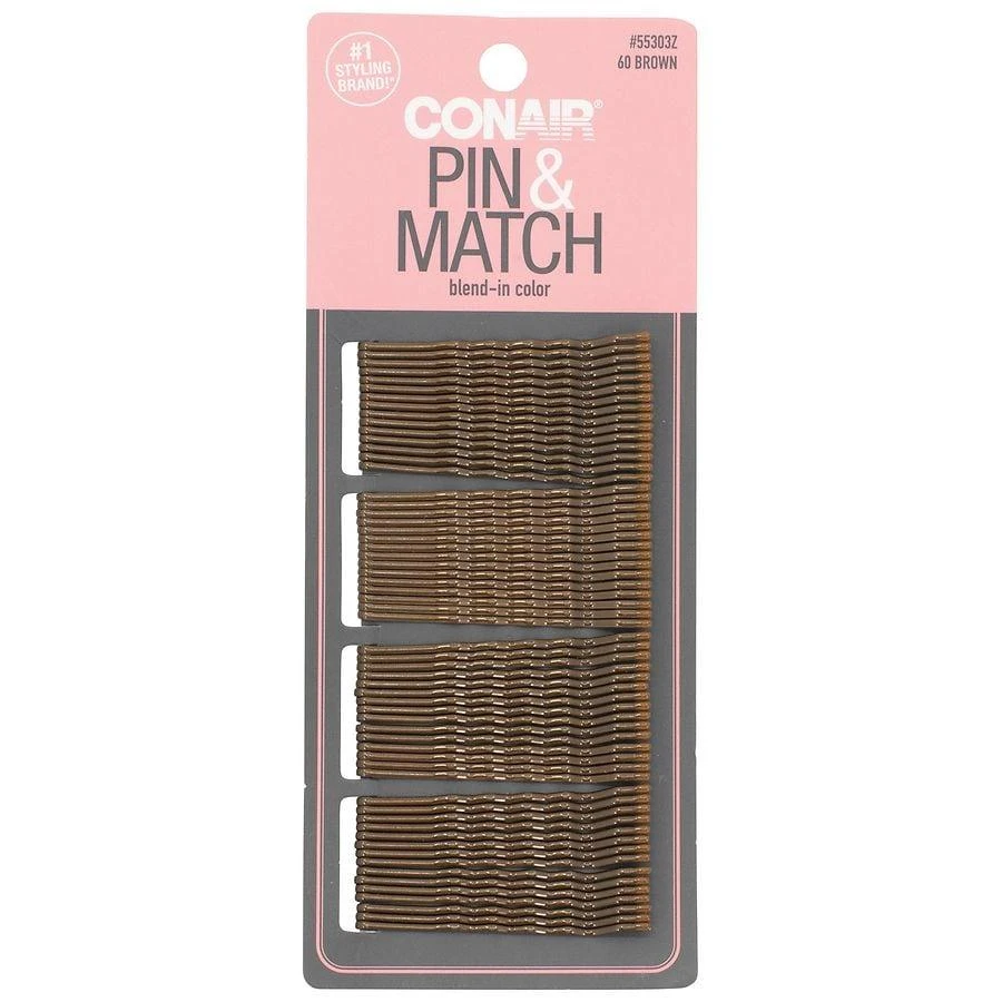 商品Conair|Color Match Bobby Pins Blend with Hair Color,价格¥26,第3张图片详细描述