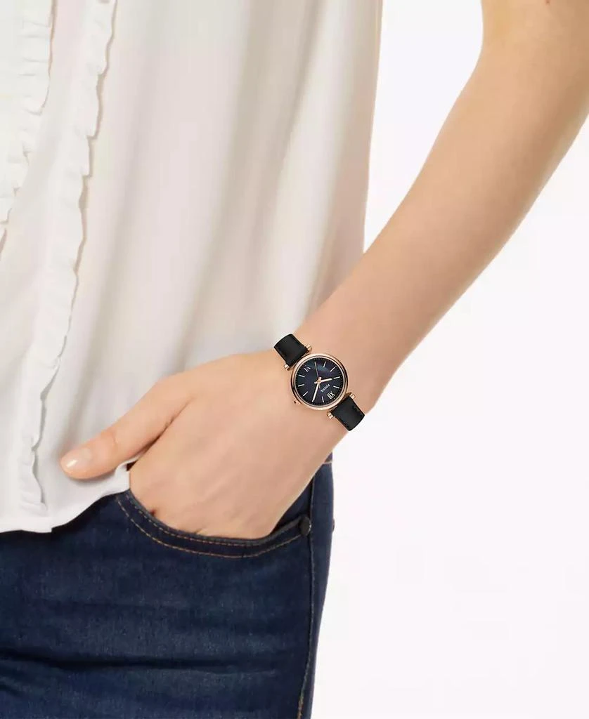 商品Fossil|Women's Carlie Mini Leather Strap Watch 28mm,价格¥759,第2张图片详细描述