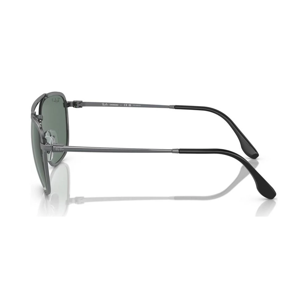 商品Ray-Ban|Men's Polarized Sunglasses, RB3708 Chromance,价格¥1908,第5张图片详细描述