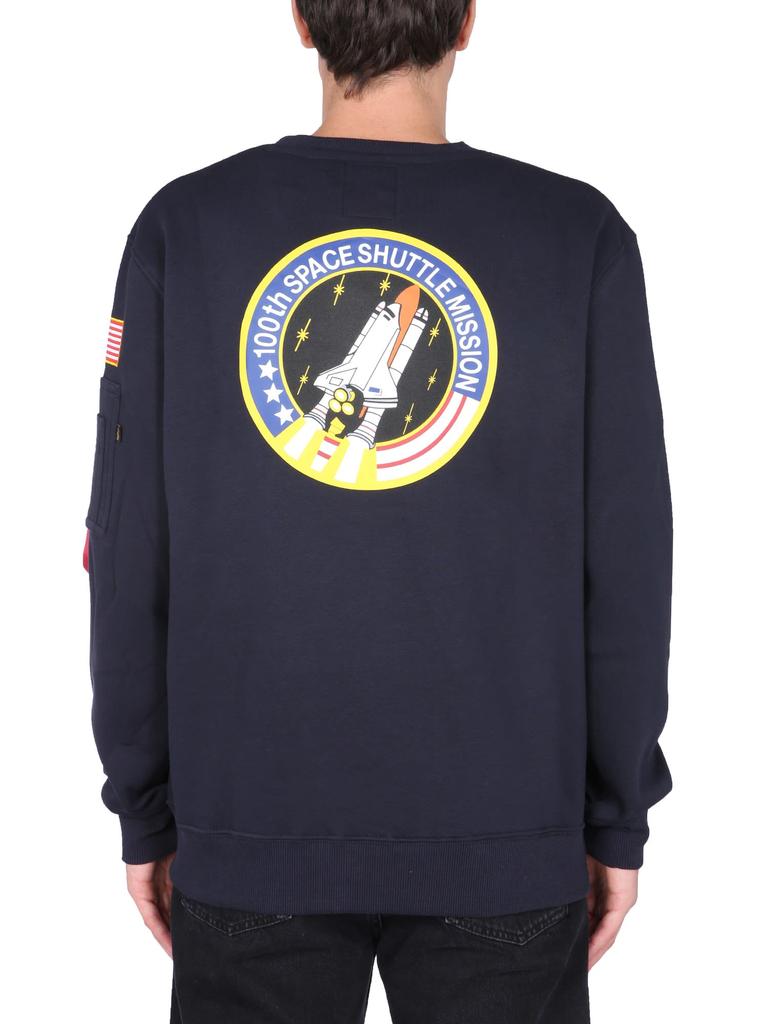 Alpha Industries Space Shuttle Sweatshirt商品第2张图片规格展示