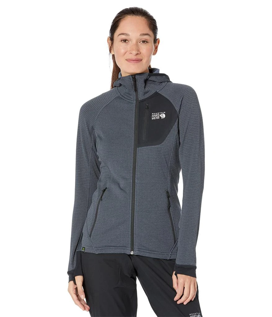商品Mountain Hardwear|Polartec® Power Grid Full Zip Hoodie,价格¥837,第1张图片