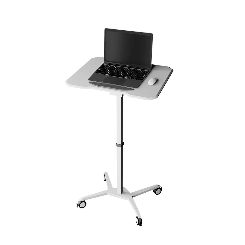 商品Streamdale Furniture|Streamdale Sit To Stand Mobile Laptop Computer Stand With Height Adjustable,价格¥1826,第2张图片详细描述