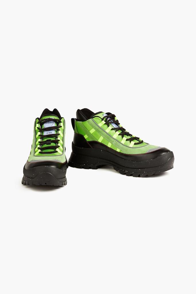 商品Alexander McQueen|Leather and suede hiking boots,价格¥1220,第6张图片详细描述