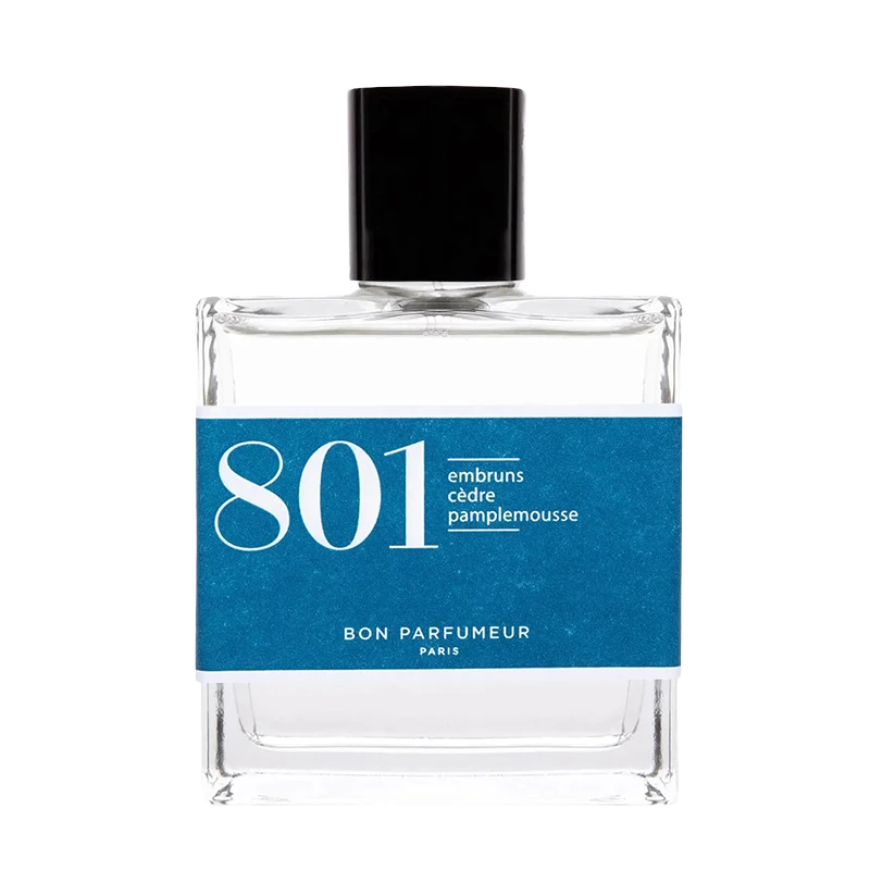 Bon Parfumeur柏氛801浓香水「清朗南法海风」15-30-100ml 水生调 商品