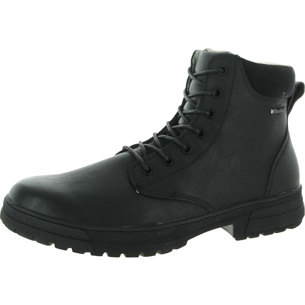 Steve Madden Mens Dwayne Waterproof Faux Fur Lined Winter & Snow Boots商品第1张图片规格展示