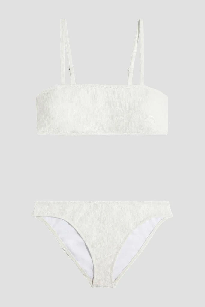 商品IRIS & INK|Annette seersucker bandeau bikini,价格¥239,第3张图片详细描述