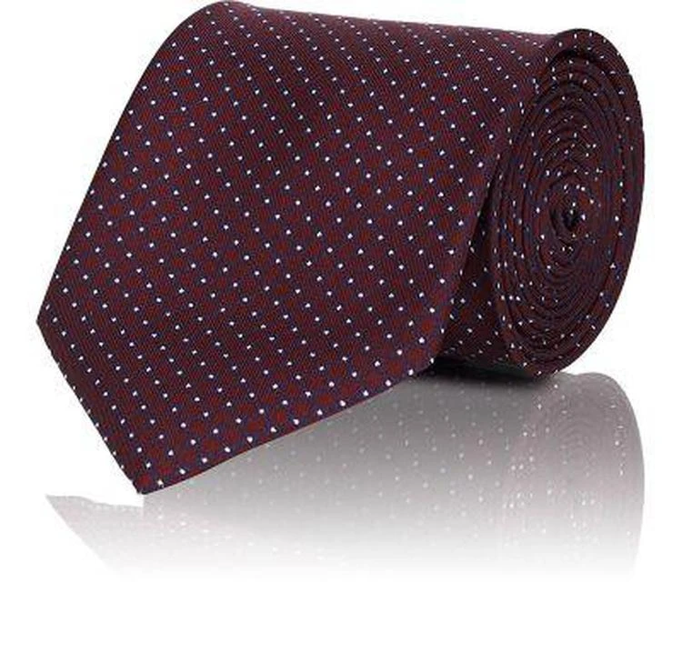 商品Brioni|Diamond-Pattern Silk Twill Necktie,价格¥1025,第2张图片详细描述