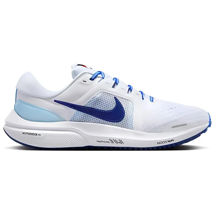 商品[国内直发] NIKE|Air Zoom Vomero 16 PRM 舒适运动 低帮 休闲跑步鞋 男款 白蓝色,价格¥879,第3张图片详细描述