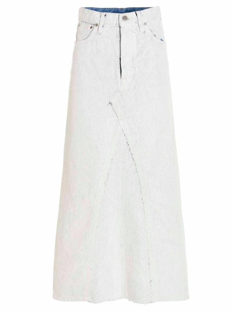 商品MAISON MARGIELA|Maison Margiela A-Line Midi Denim Skirt,价格¥3337,第1张图片