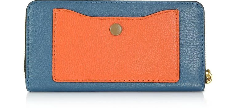 商品Marc Jacobs|Marc Jacobs The Grind Colorblocked Leather Continental Wallet,价格¥1079,第3张图片详细描述