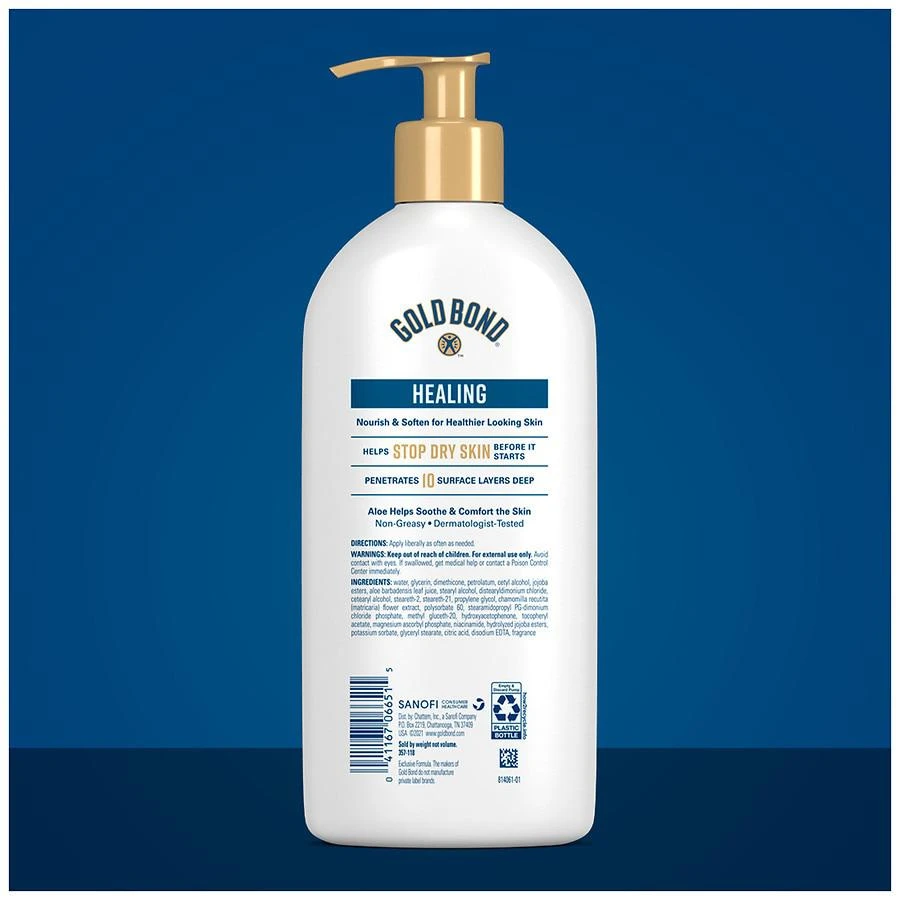 商品Gold Bond|Healing Hydrating Lotion, With Aloe Fragrance Free,价格¥93,第4张图片详细描述