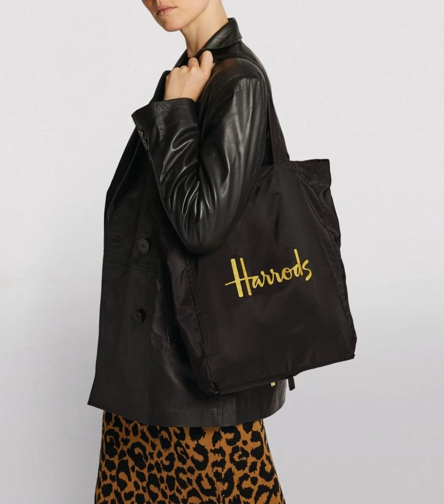 商品Harrods|Recycled Classic Logo Pocket Shopper Bag (Set of 2),价格¥223,第5张图片详细描述