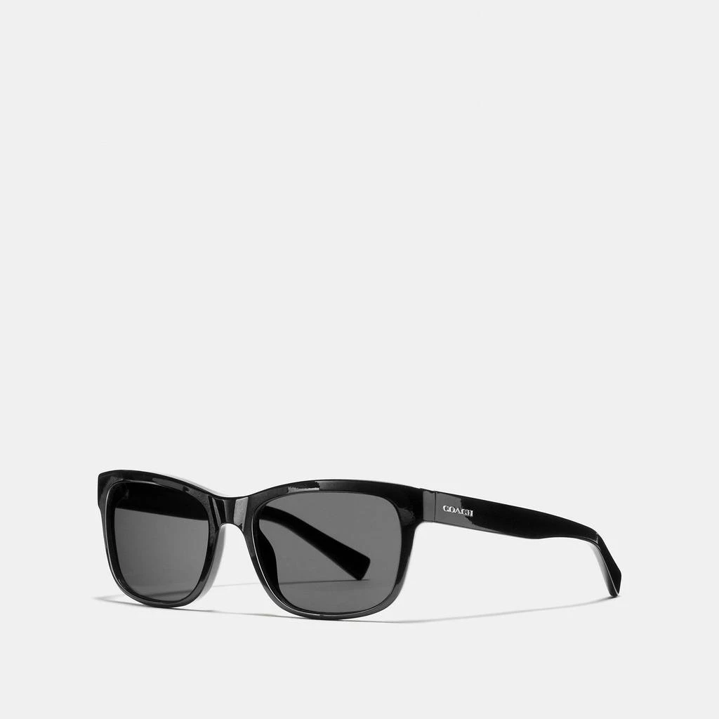 商品Coach|Coach Outlet Hudson Rectangle Sunglasses,价格¥772,第1张图片