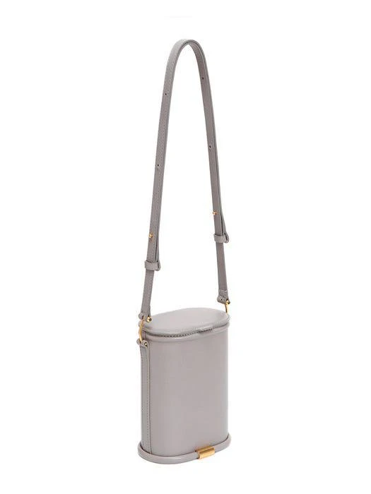 商品LOEUVRE|Sac de Chapeau Mini Shoulder Bag - Silver Gray,价格¥2191,第5张图片详细描述