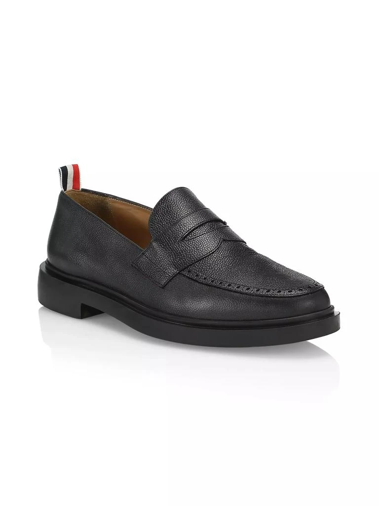 商品Thom Browne|Leather Penny Loafers,价格¥3463,第2张图片详细描述