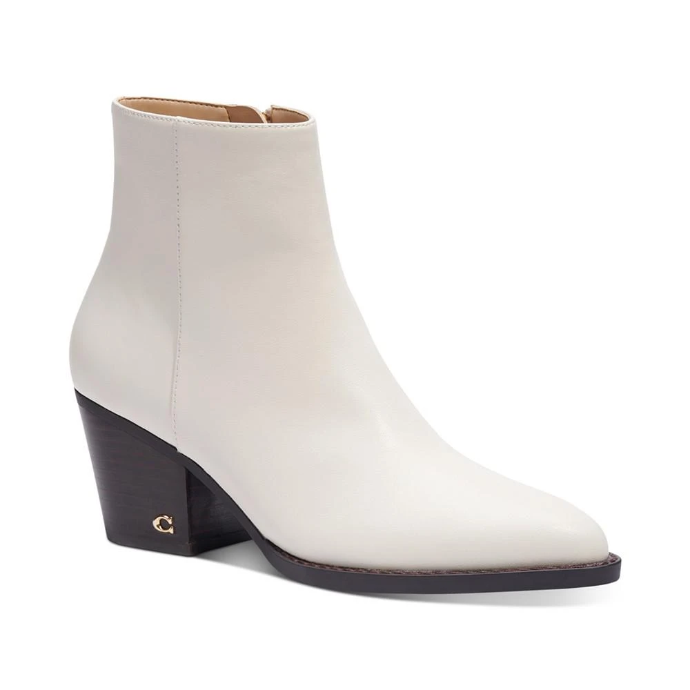 商品Coach|Women's Pacey Pointed-Toe Booties,价格¥826,第1张图片