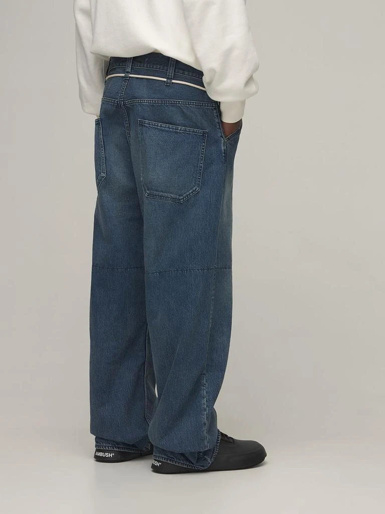 商品Ambush|Oversized Cotton Denim Jeans,价格¥1679,第2张图片详细描述