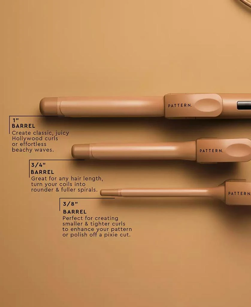 商品PATTERN Beauty by Tracee Ellis Ross|The 3-In-1 Interchangeable Curling Iron,价格¥1872,第3张图片详细描述