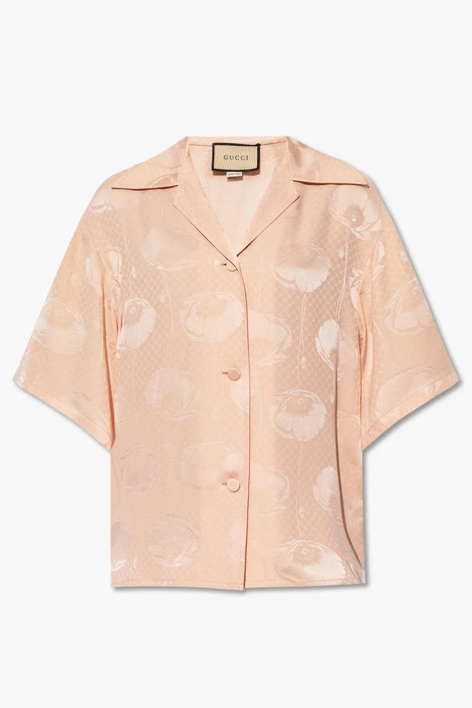 商品Gucci|Gucci Silk Shirt,价格¥6341,第1张图片