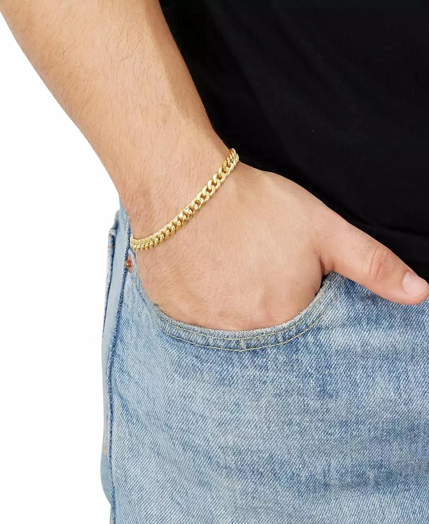 商品Italian Gold|Miami Cuban Chain Bracelet in 10k Gold,价格¥19858,第2张图片详细描述