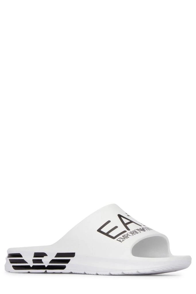 商品Emporio Armani|Ea7 Emporio Armani Logo Printed Slippers,价格¥341,第2张图片详细描述