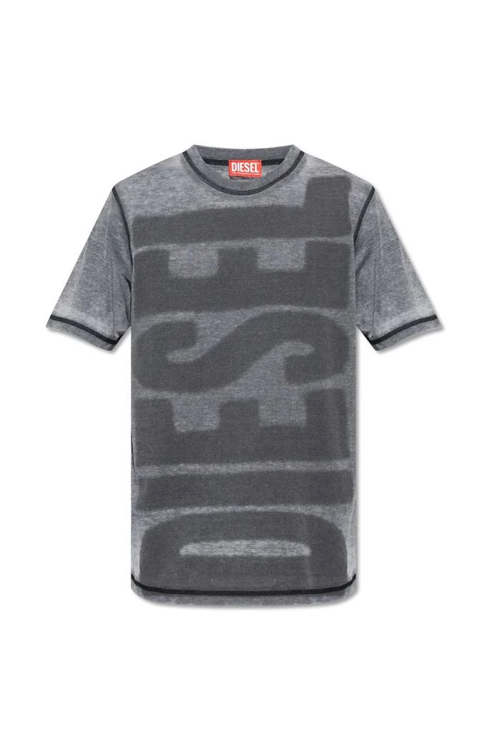 商品Diesel|Diesel Logo Printed Short-Sleeved T-Shirt,价格¥724,第1张图片