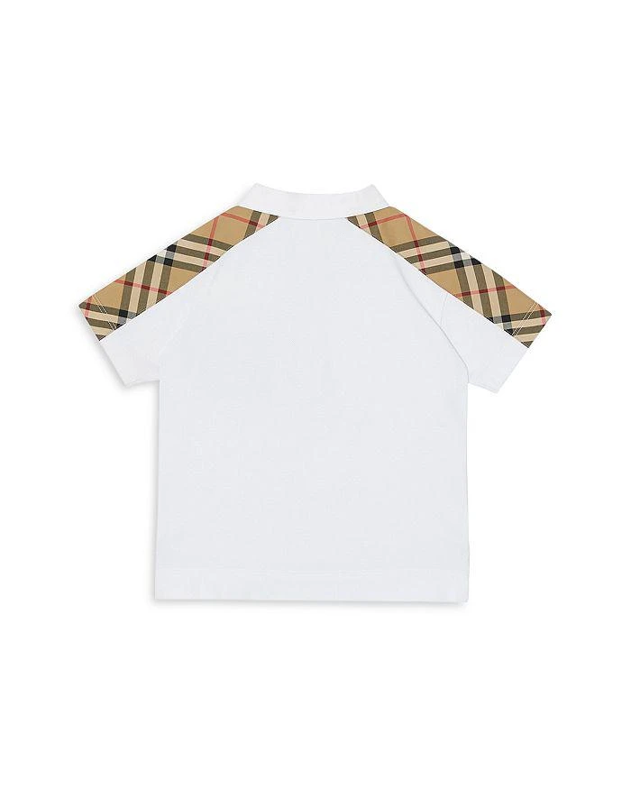 商品Burberry|Unisex Check Trim Polo Shirt - Baby,价格¥733,第2张图片详细描述