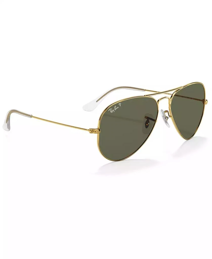 商品Ray-Ban|Unisex Polarized Sunglasses, RB3025 AVIATOR CLASSIC,价格¥1810,第4张图片详细描述