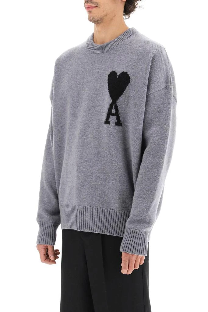 商品AMI|Ami paris adc virgin wool sweater,价格¥3107,第4张图片详细描述