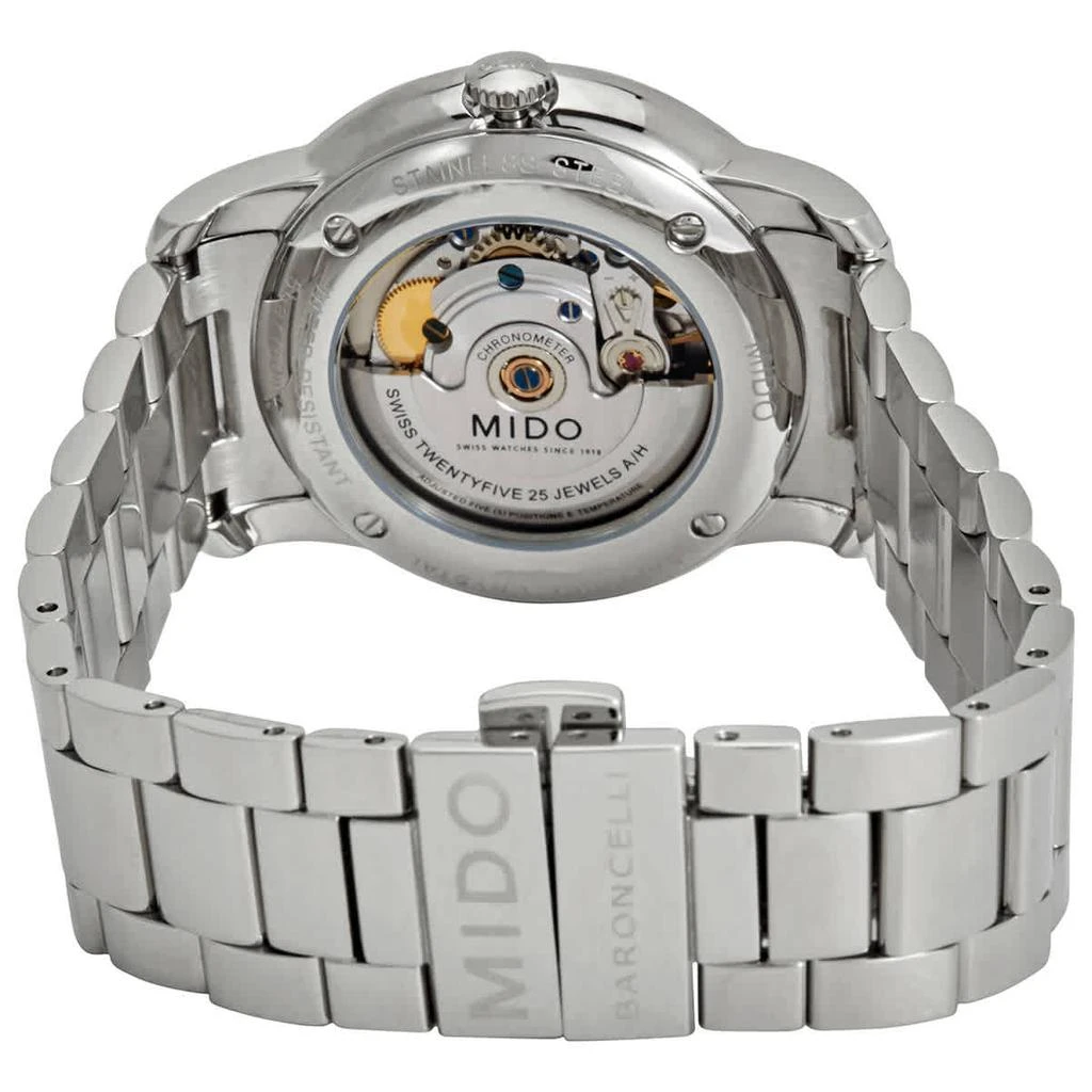 商品MIDO|Baroncelli III Automatic Silver Dial Men's Watch M0104081103309,价格¥2704,第3张图片详细描述