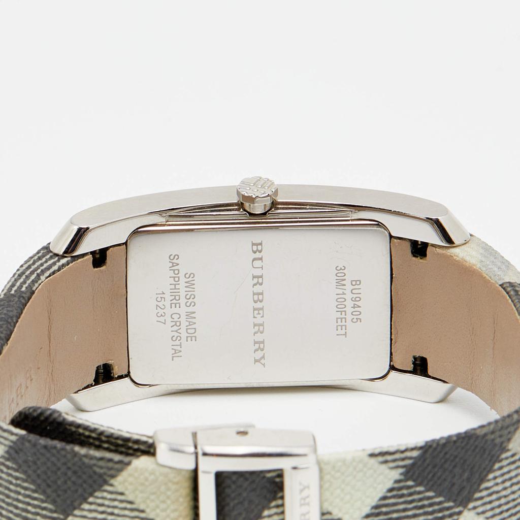 Burberry Black Stainless Steel Canvas Nova BU9405 Women's Wristwatch 25 mm商品第5张图片规格展示