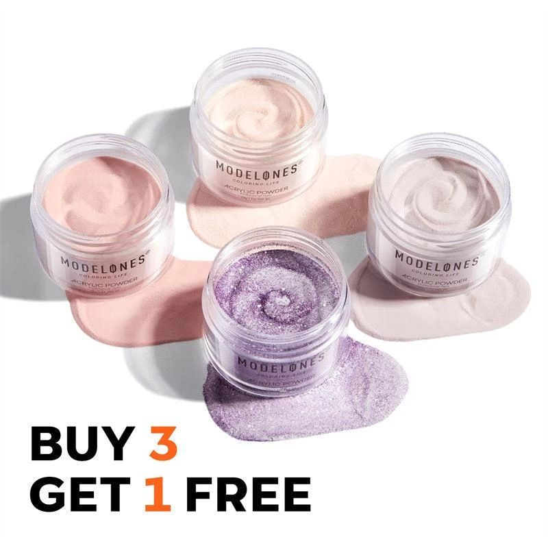 商品[国内直发] MODELONES|Buy 3 Get 1 Free Single Acrylic Powder (1oz),价格¥45,第1张图片