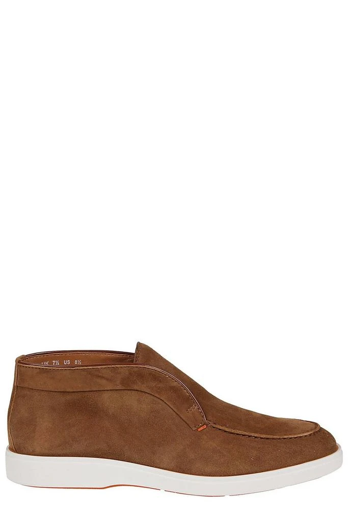 商品Santoni|Santoni Drangon Almond Toe Slip-On Boots,价格¥2496,第1张图片