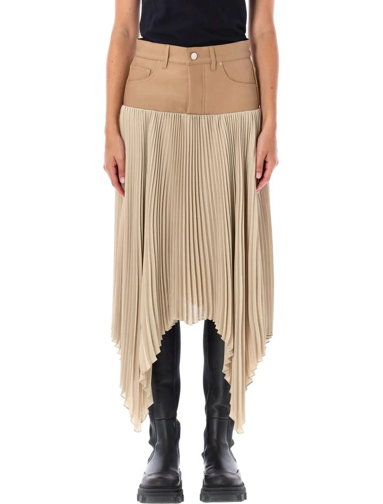 商品AMIRI|AMIRI Hybrid Pleated Skirt,价格¥7214,第1张图片